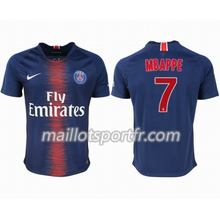 Maillot de Foot Paris Saint-Germain MBAPPE 7 Domicile 2018/19
